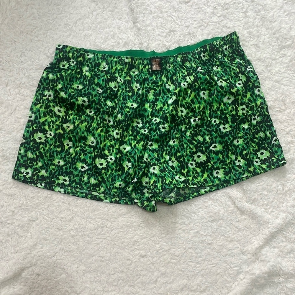 Savage X Fenty Green Animal Print boxer